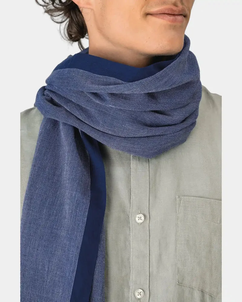 Chèche en chambray coton unisexe à personnaliser