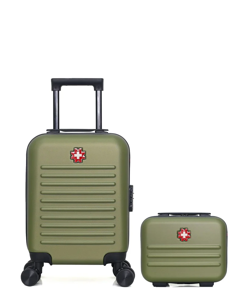 Lot de 2 Valises Rigides Cabine XXS et Vanity WIL