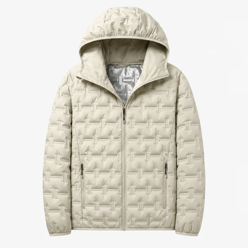Veste trekking homme chaude à capuche