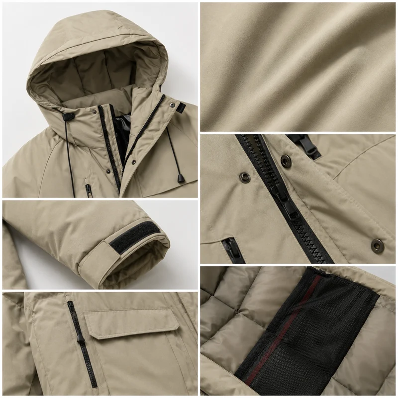 Veste randonnée unisex chaude hiver