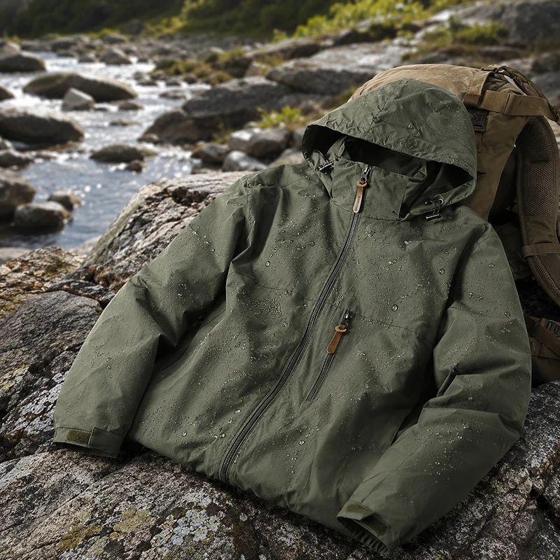 Veste randonnée homme coupe-vent