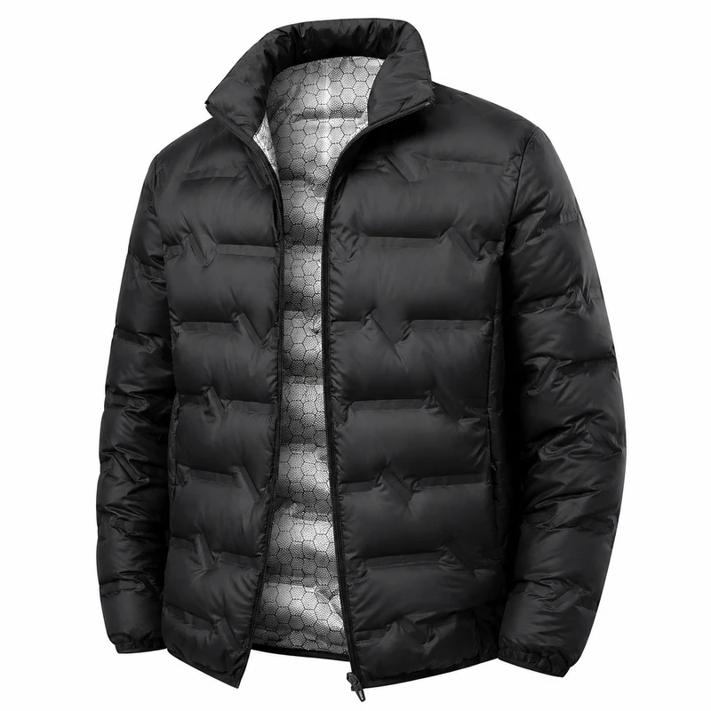 Doudoune randonnée homme chaude imperméable hiver
