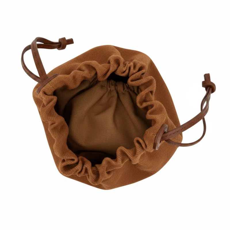 Pochon sac seau LB - Marron