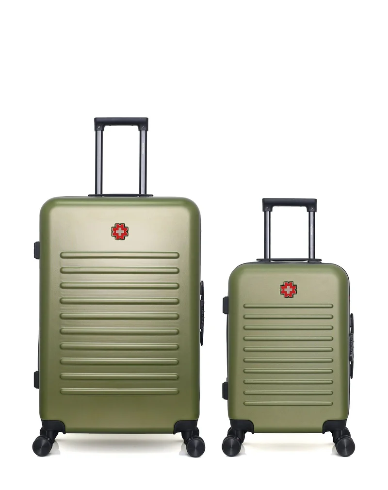 Lot de 2 Valises Rigides Grand Format et Cabine WIL