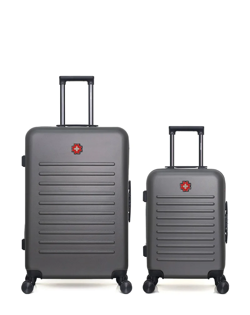 Lot de 2 Valises Rigides Grand Format et Cabine WIL