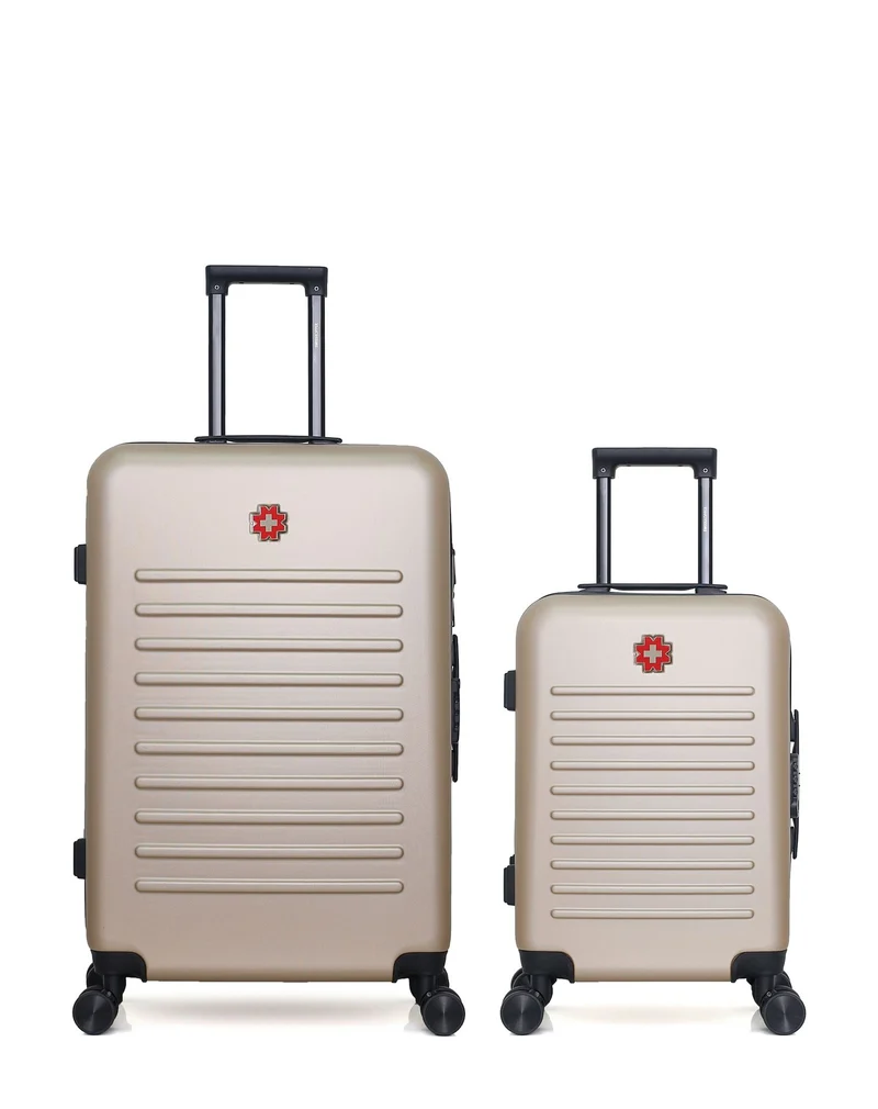 Lot de 2 Valises Rigides Grand Format et Cabine WIL
