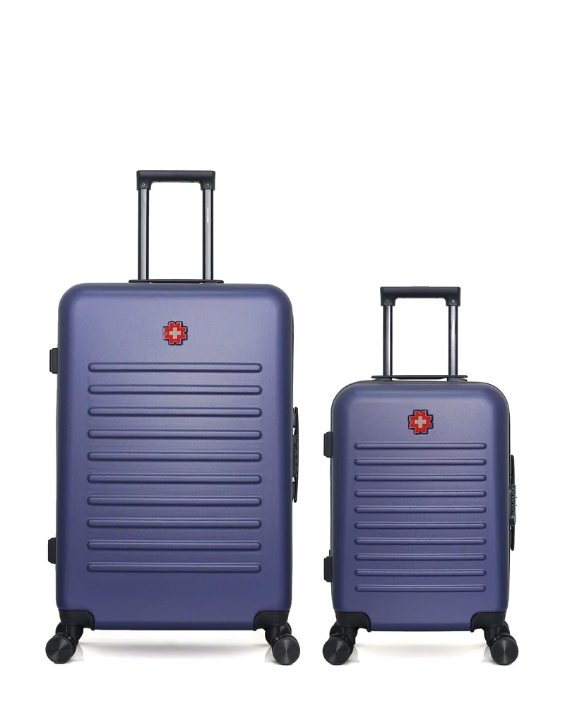 Lot de 2 Valises Rigides Grand Format et Cabine WIL