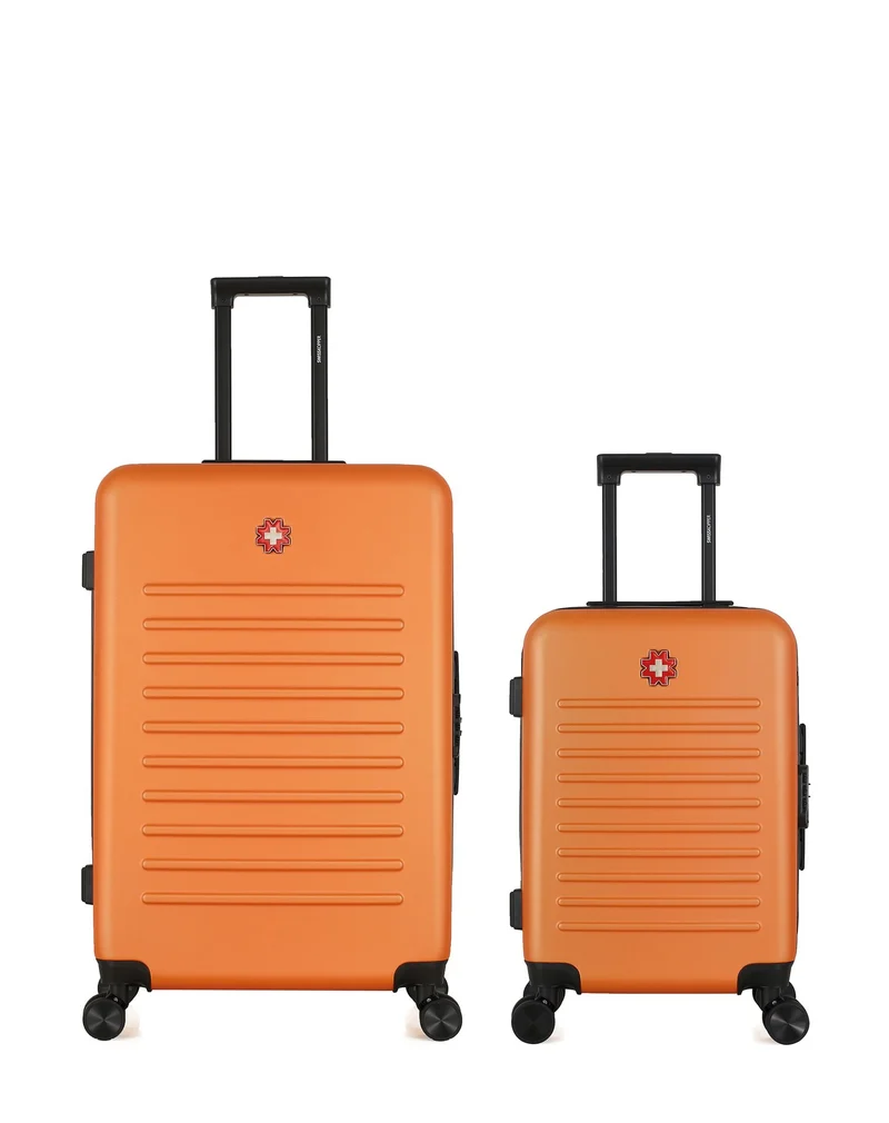 Lot de 2 Valises Rigides Grand Format et Cabine WIL