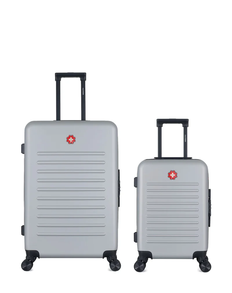 Lot de 2 Valises Rigides Grand Format et Cabine WIL