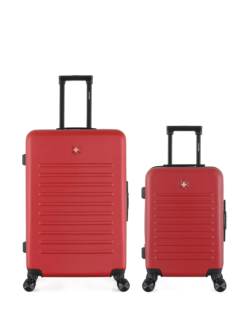 Lot de 2 Valises Rigides Grand Format et Cabine WIL
