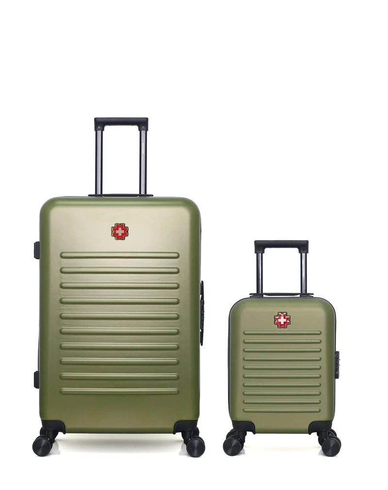 Lot de 2 Valises Rigides Grand Format et Cabine XXS WIL