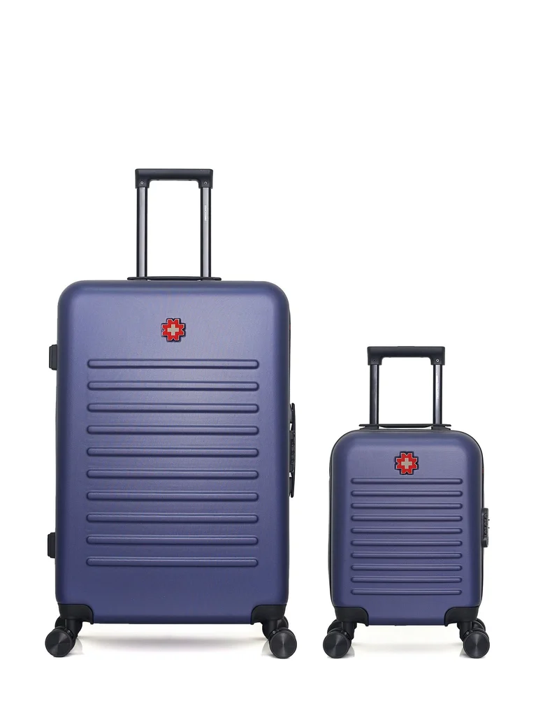 Lot de 2 Valises Rigides Grand Format et Cabine XXS WIL