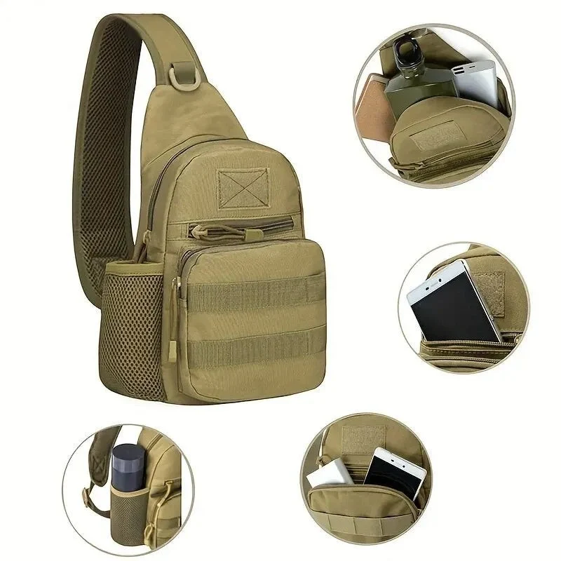 Sac bandoulière outdoor pratique pour trek