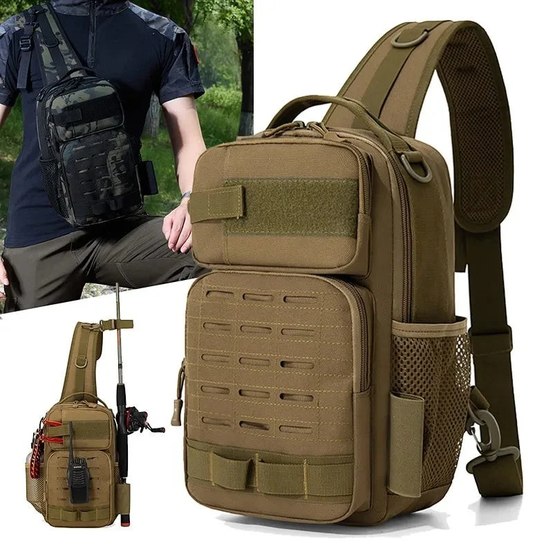 Sacoche poitrine robuste pour activités outdoor