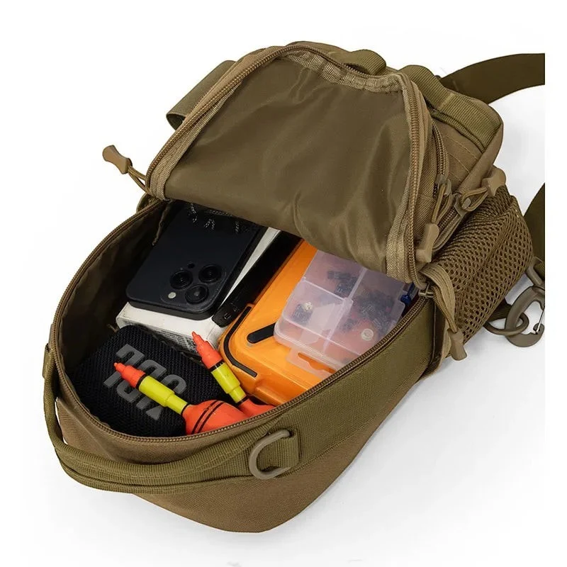 Sacoche poitrine robuste pour activités outdoor