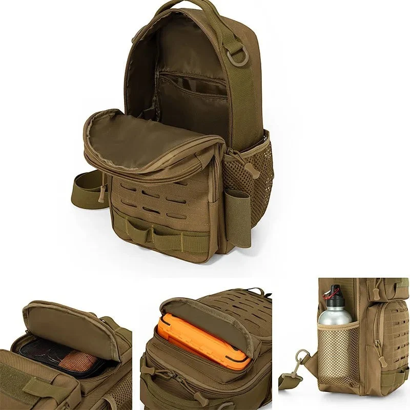 Sacoche poitrine robuste pour activités outdoor