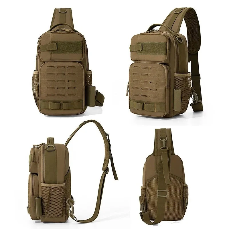 Sacoche poitrine robuste pour activités outdoor