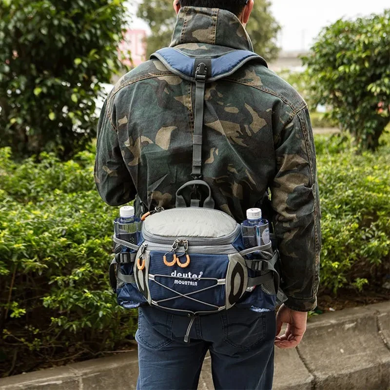 Sac banane trekking avec support bouteille