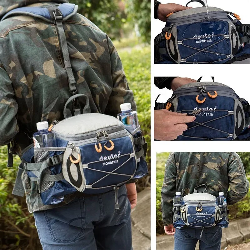 Sac banane trekking avec support bouteille