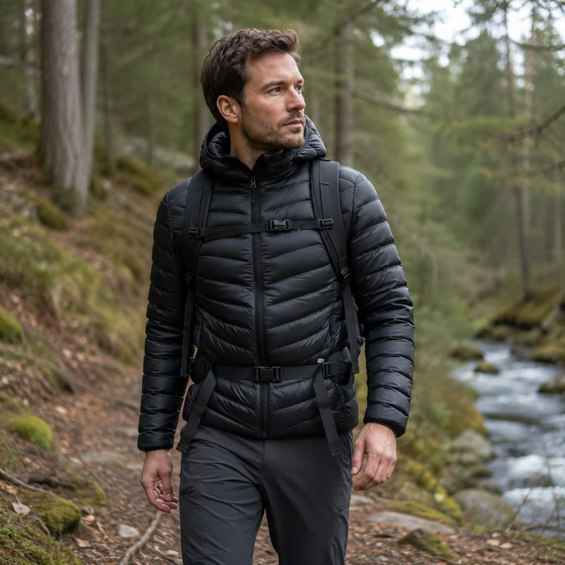 Doudoune randonnée homme ultra légère trekking