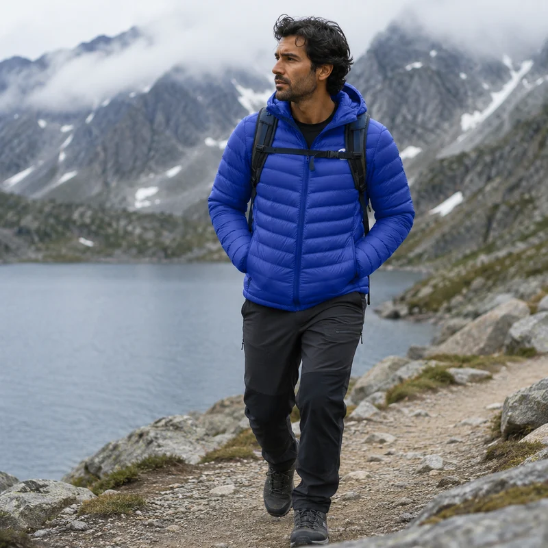 Doudoune randonnée homme ultra légère trekking