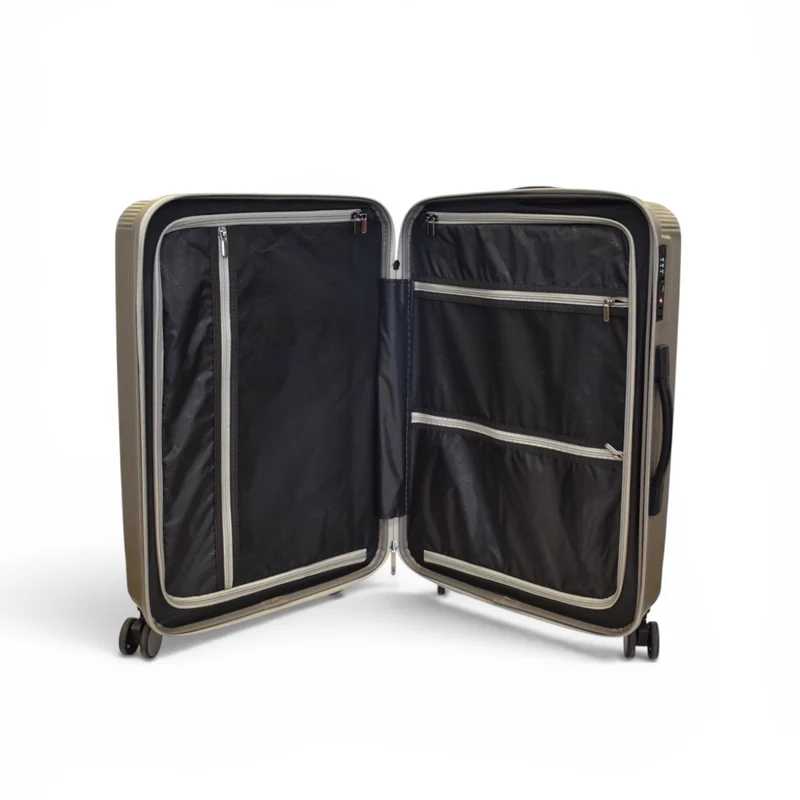 Valise Medium Plume - Argent