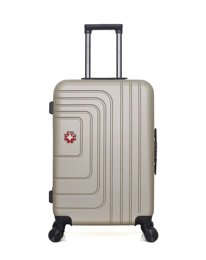 Lot de 2 Valises Rigides Taille Moyenne et Cabine RUTI