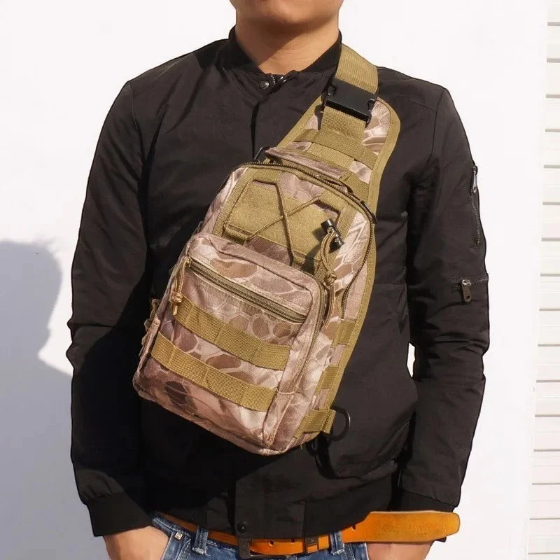 Sac bandoulière trekking multi-poches