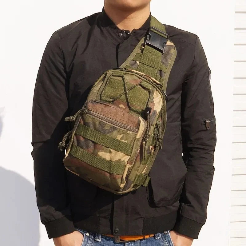 Sac bandoulière trekking multi-poches