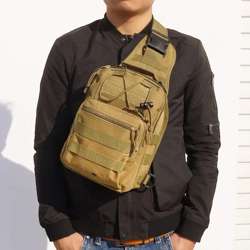 Sac bandoulière trekking multi-poches