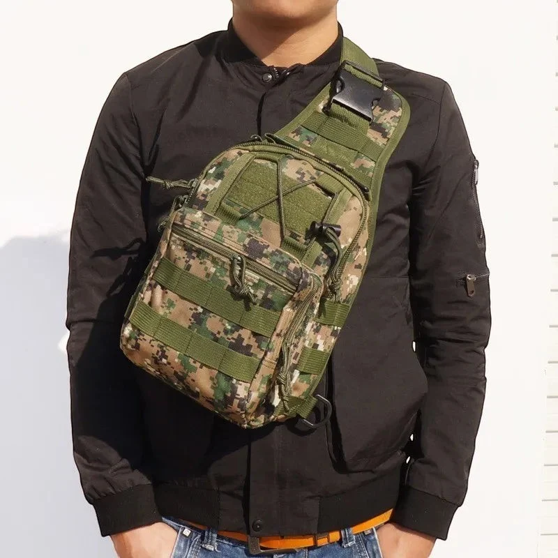 Sac bandoulière trekking multi-poches