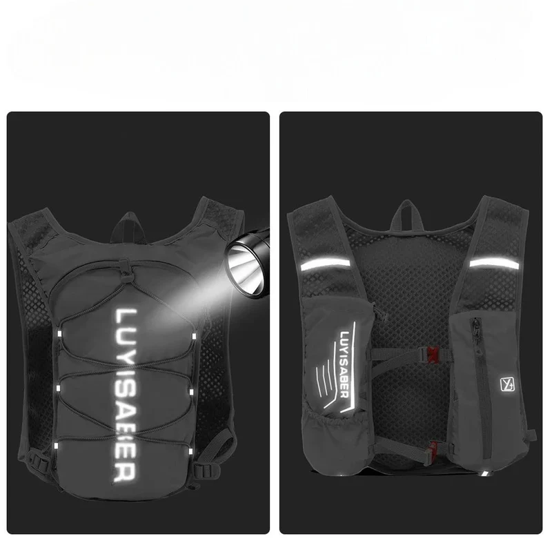 Gilet hydratation running léger pour trail et marathon
