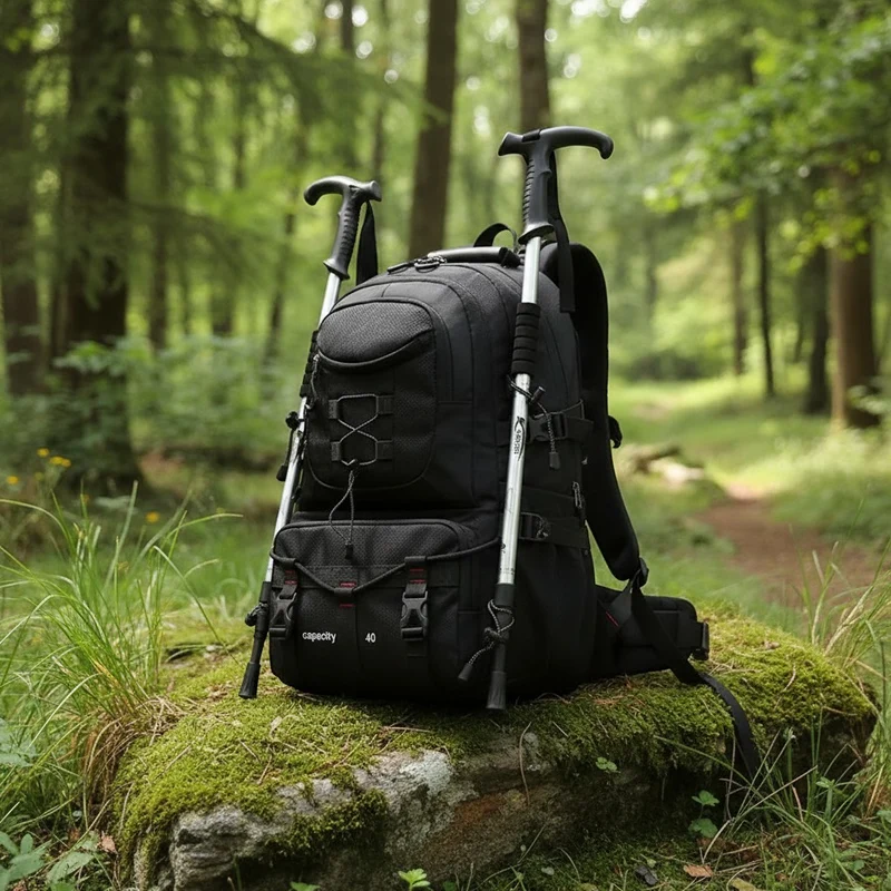 Sac à dos trekking imperméable avec port USB grande capacité
