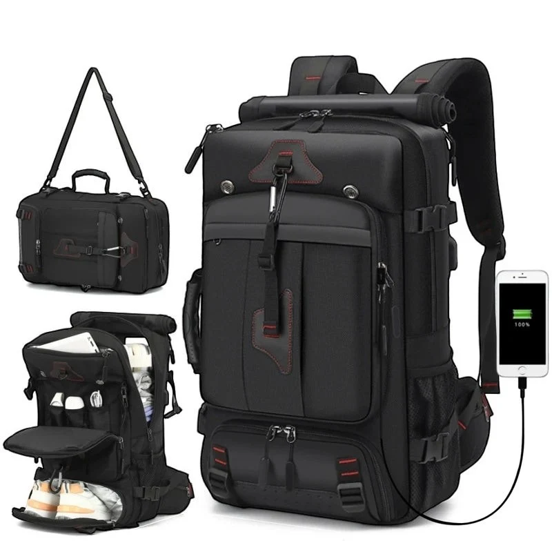 Sac à dos randonnée 80L imperméable multi-compartiments