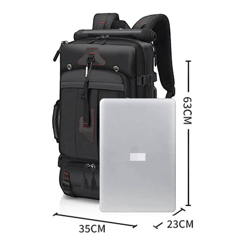 Sac à dos randonnée 80L imperméable multi-compartiments