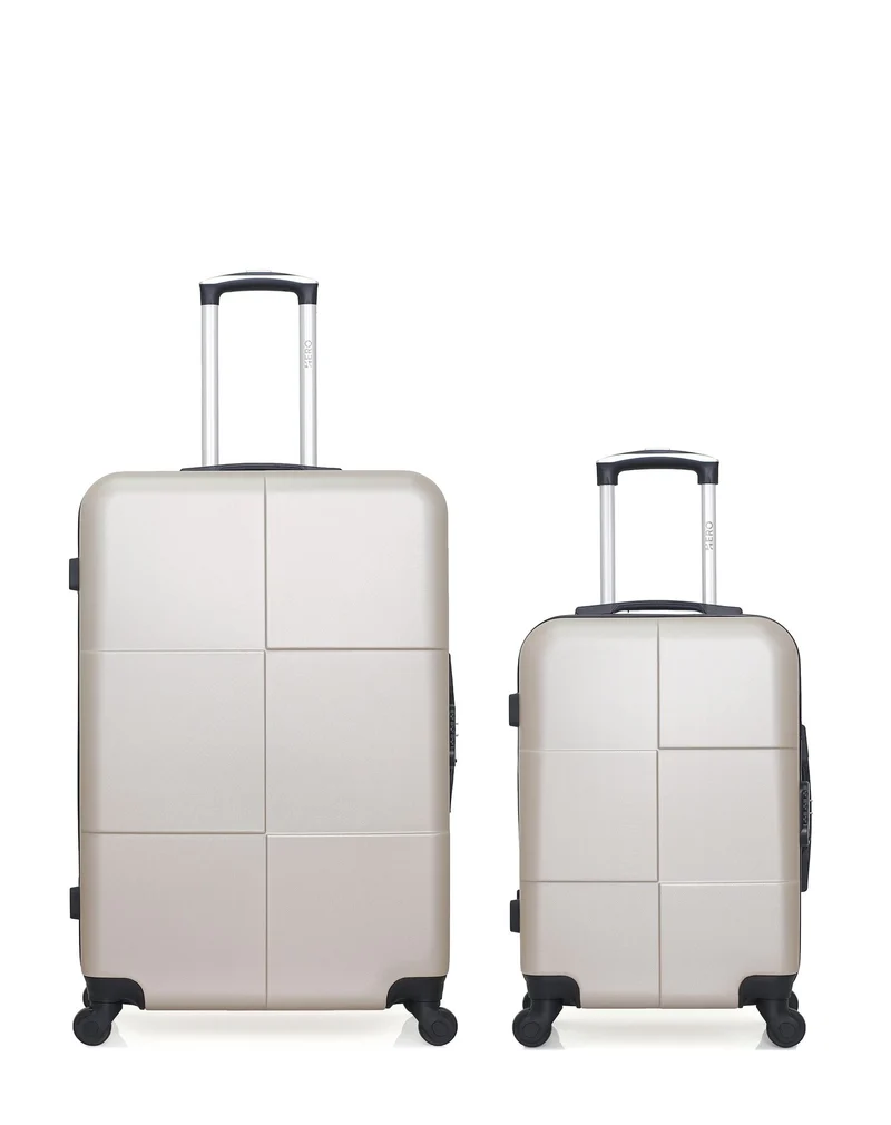 Lot de 2 valises rigides grand format et cabine CORONADO