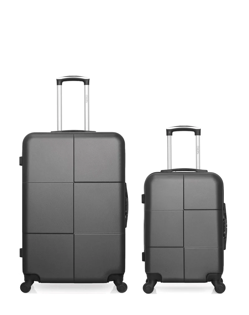 Lot de 2 valises rigides grand format et cabine CORONADO