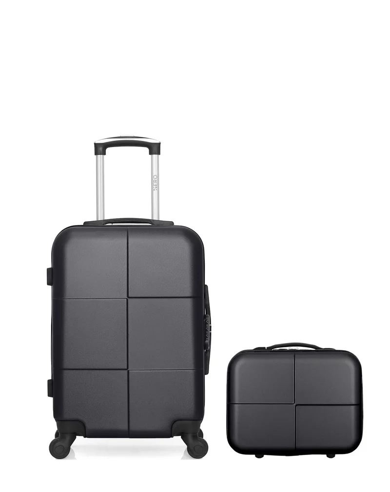 Lot de 2 bagages rigides cabine et vanity CORONADO