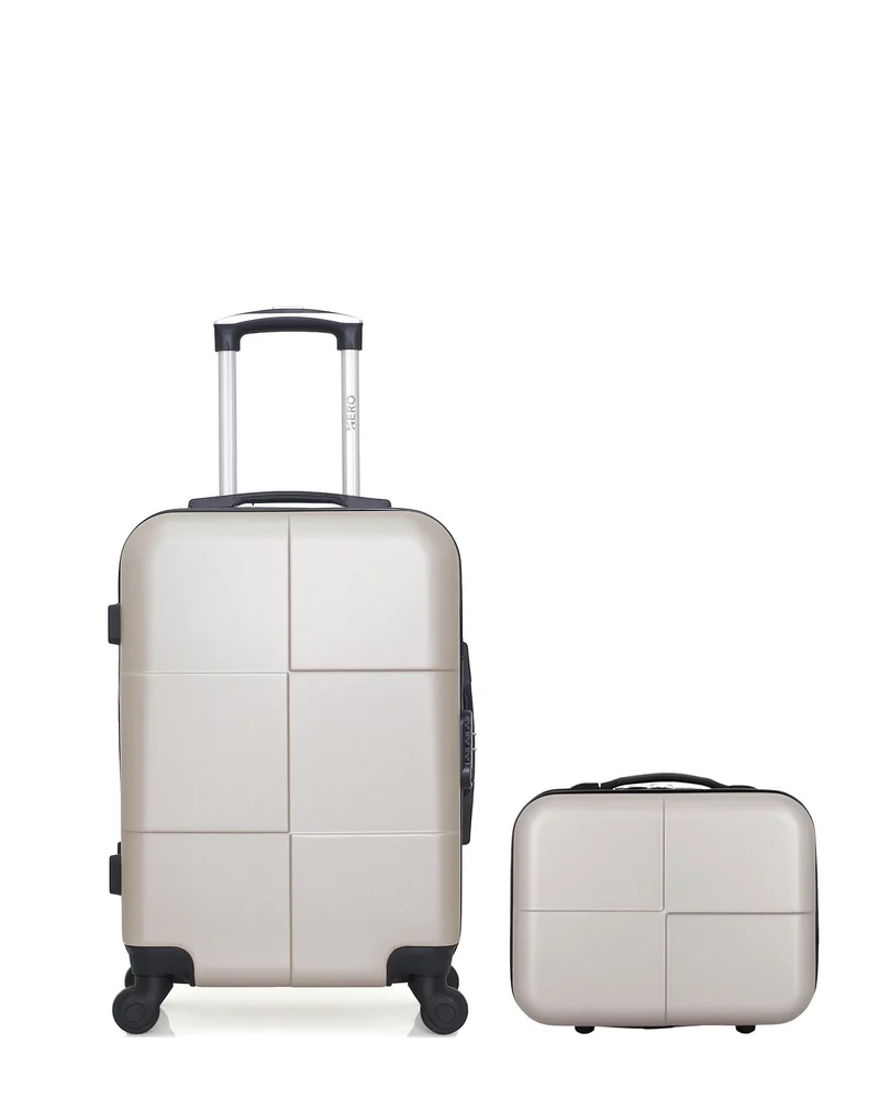Lot de 2 bagages rigides cabine et vanity CORONADO