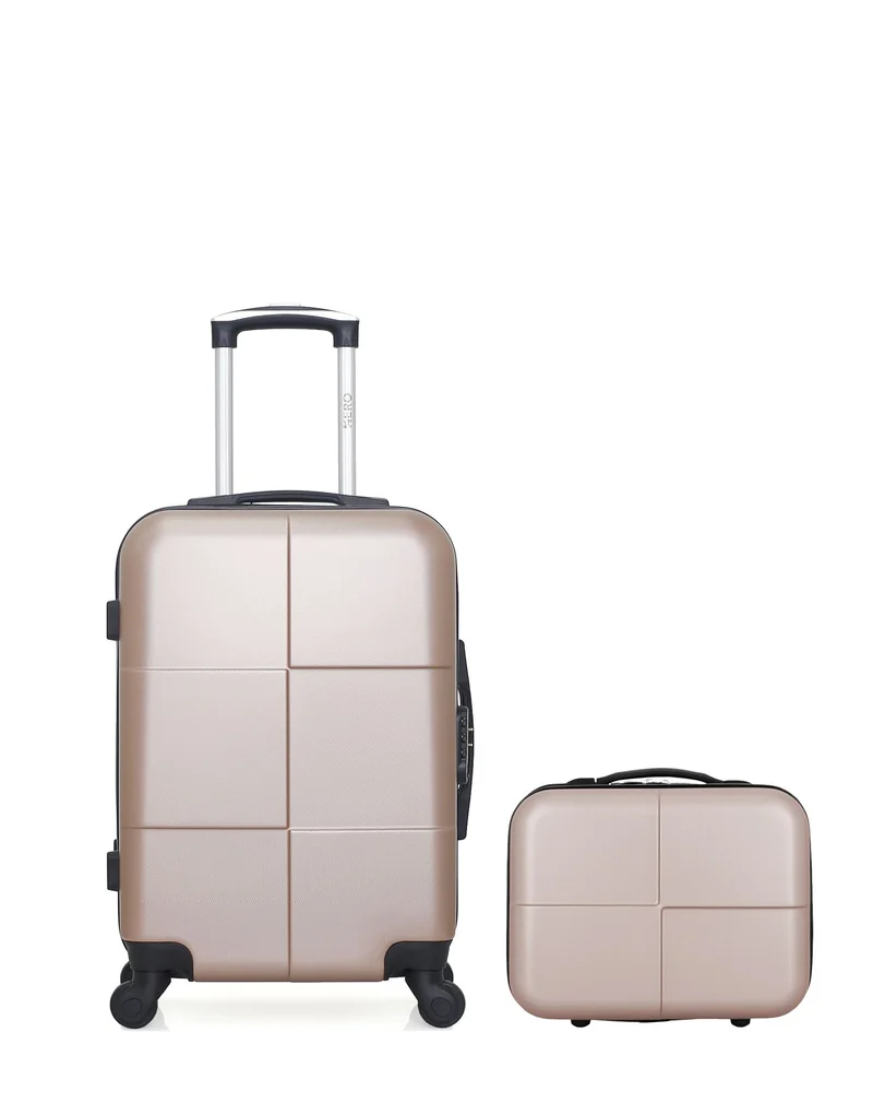 Lot de 2 bagages rigides cabine et vanity CORONADO