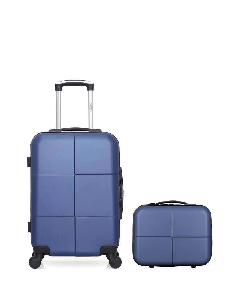Lot de 2 bagages rigides cabine et vanity CORONADO