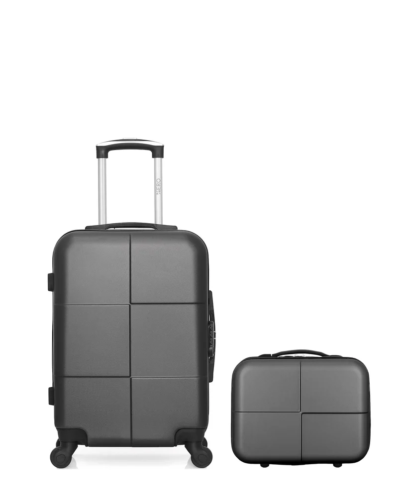 Lot de 2 bagages rigides cabine et vanity CORONADO