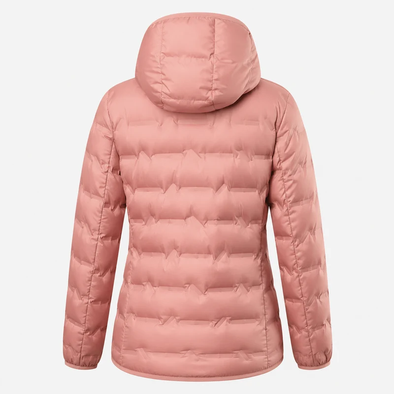 Doudoune randonnée femme chaude à capuche