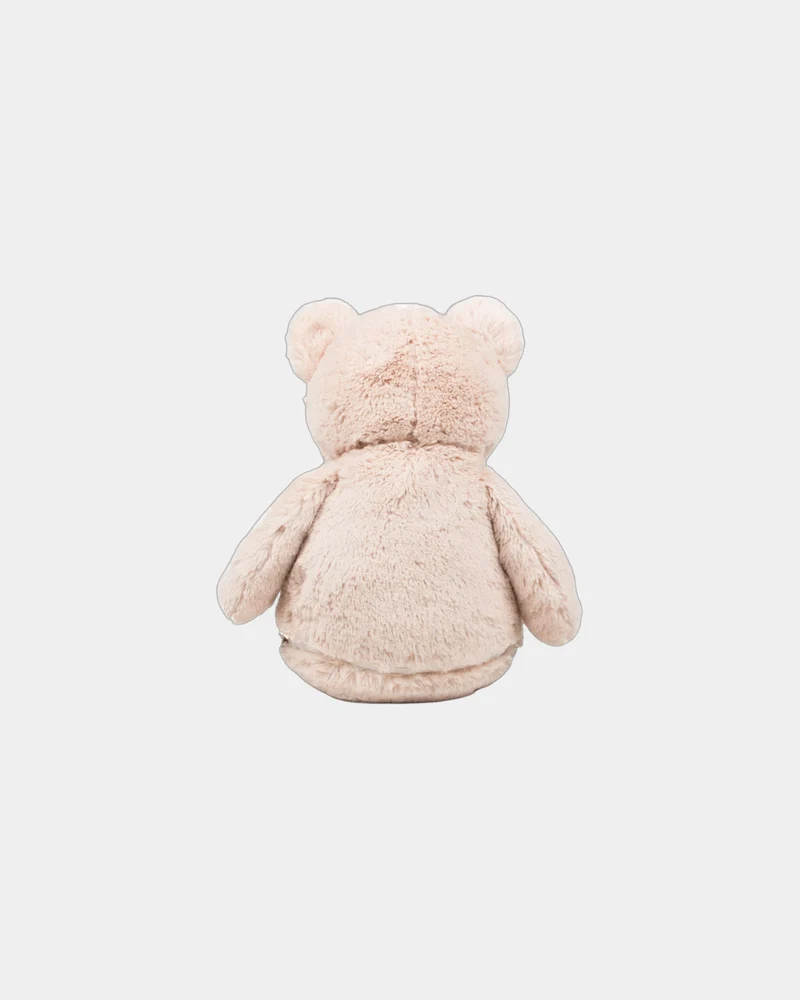 Peluche zippée Ours polyester 45 cm à personnaliser
