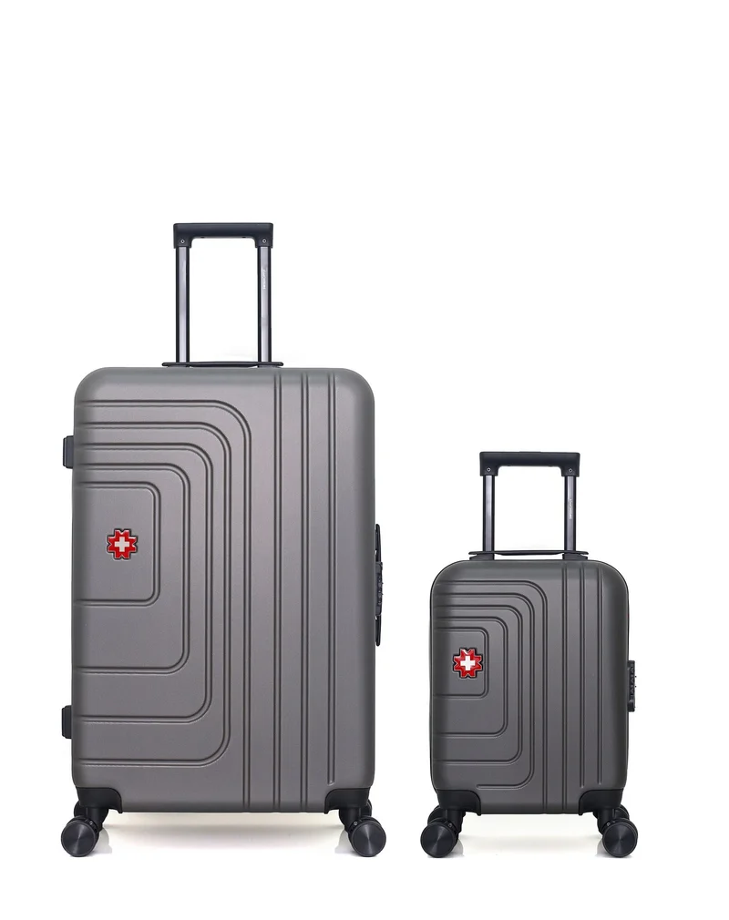 Lot de 2 Valises Rigides Grand Format et Cabine XXS RUTI