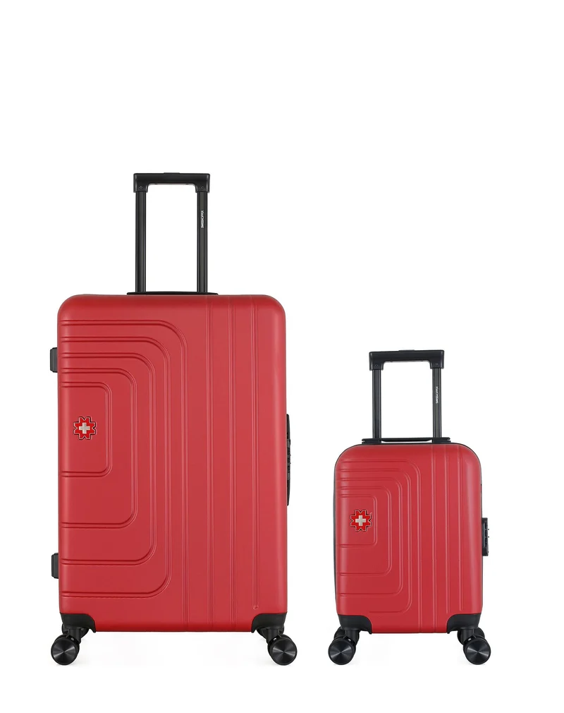 Lot de 2 Valises Rigides Grand Format et Cabine XXS RUTI