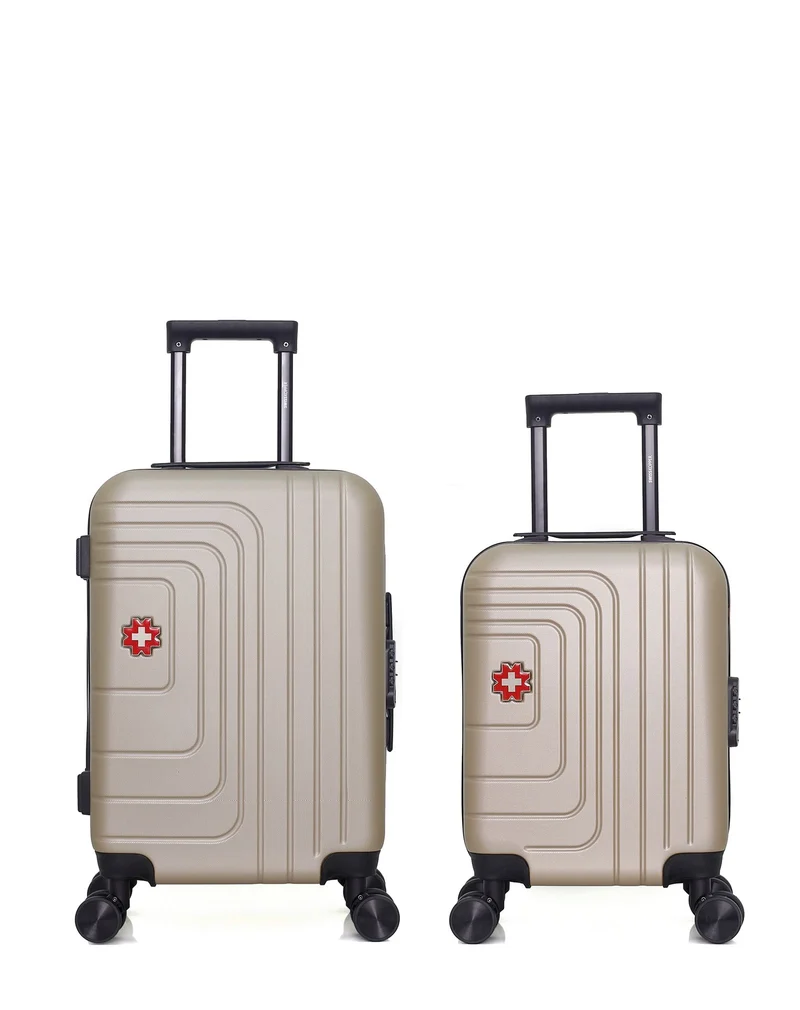 Lot de 2 Valises Rigides Cabine et Cabine XXS RUTI