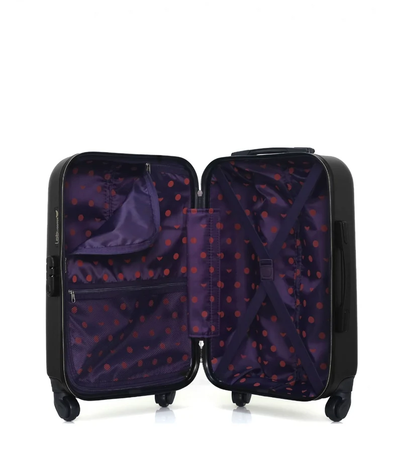 Lot de 3 Valises Rigides Cabine, Cabine XXS et Vanity ELEONOR