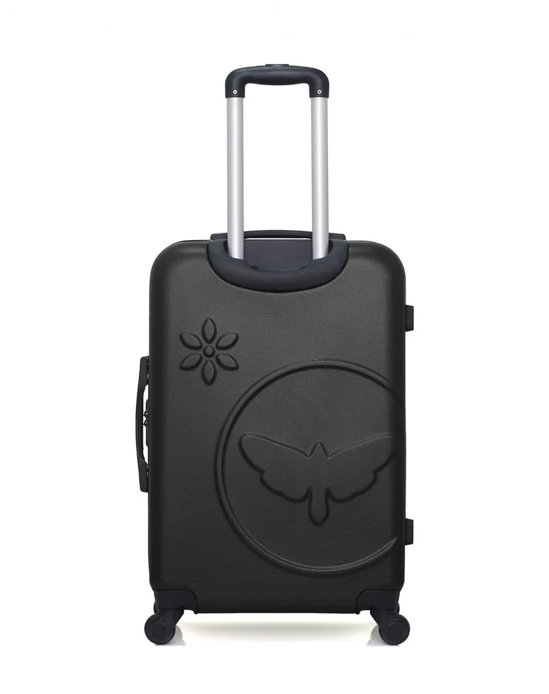 Lot de 3 Valises Rigides Moyenne, Cabine XXS et Vanity ELEONOR
