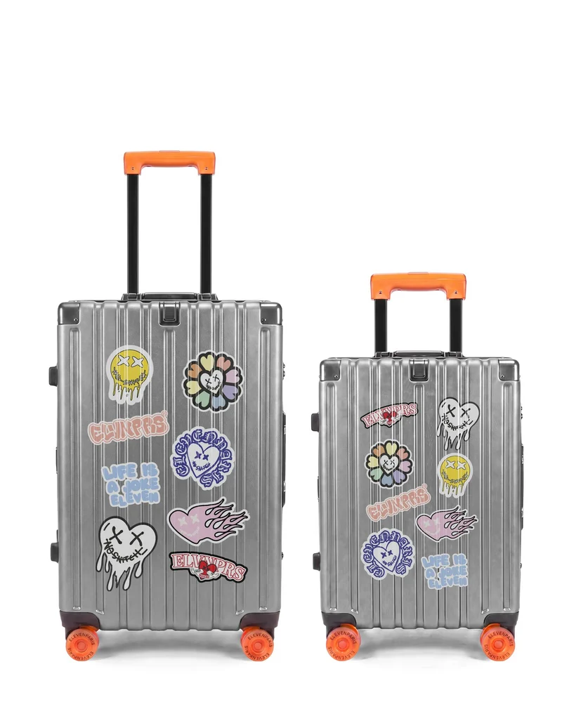 Lot de 2 Valises Rigides Taille Moyenne et Cabine XS LUGERS